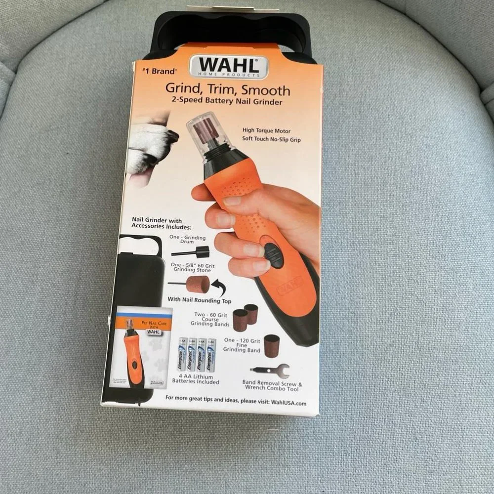 GRIND & SMOOTH PET NAIL GRINDER